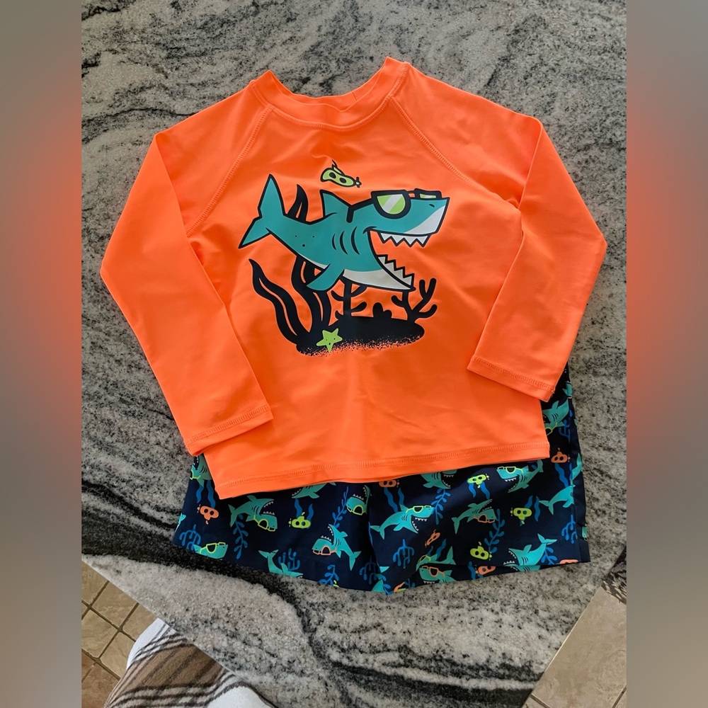 Shark Bathing Suit l 2T